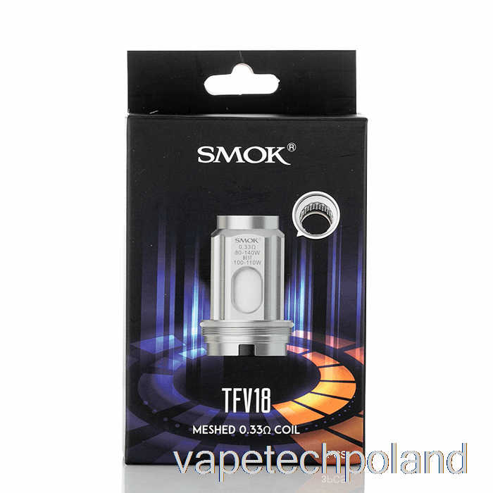 Cewki Zamienne Do Vape Polska Smok Tfv18 0,33ohm Z Pojedynczą Siatką